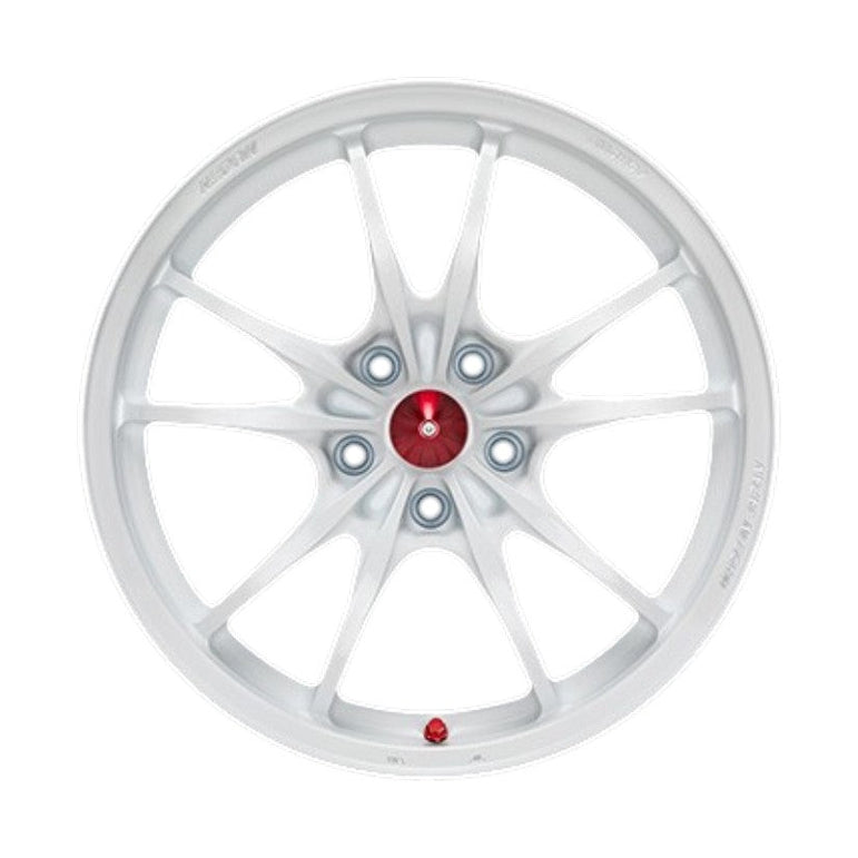 Mugen MF10 Forged Alloy Wheel 17x8.5 ET40 5x114.3 Racing White