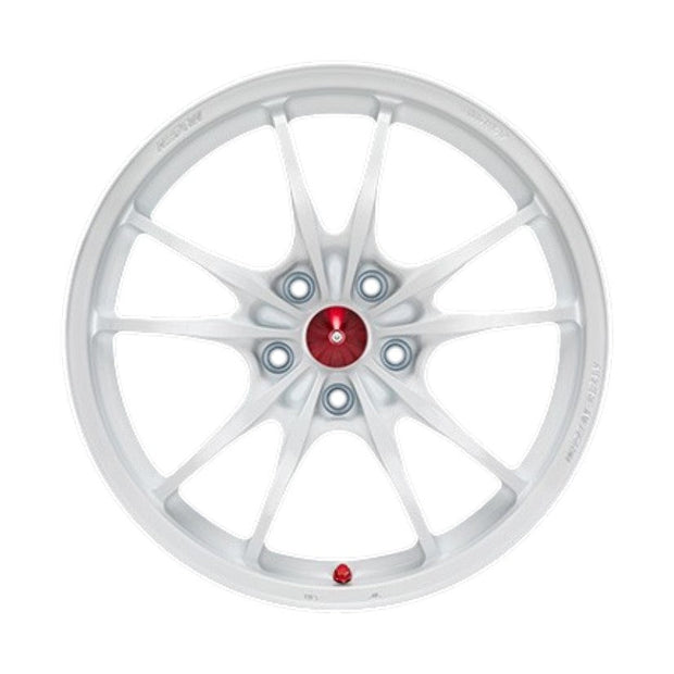 Mugen MF10 Forged Alloy Wheel 17x8.5 ET40 5x114.3 Racing White