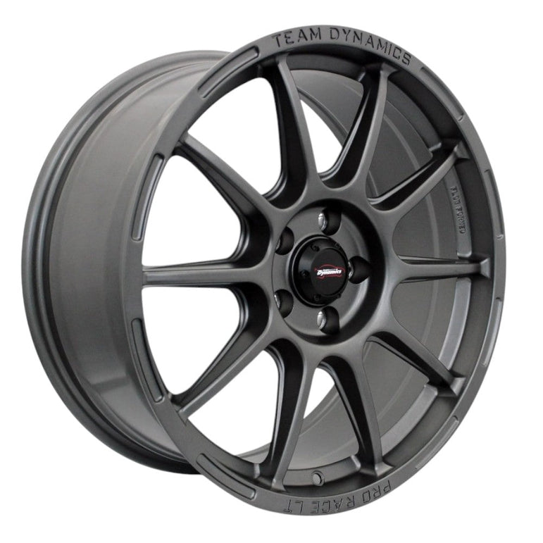 Team Dynamics Pro Race LT Alloy Wheel 17x8 ET35 5x114 Matt Gunmetal 64.1mm CB