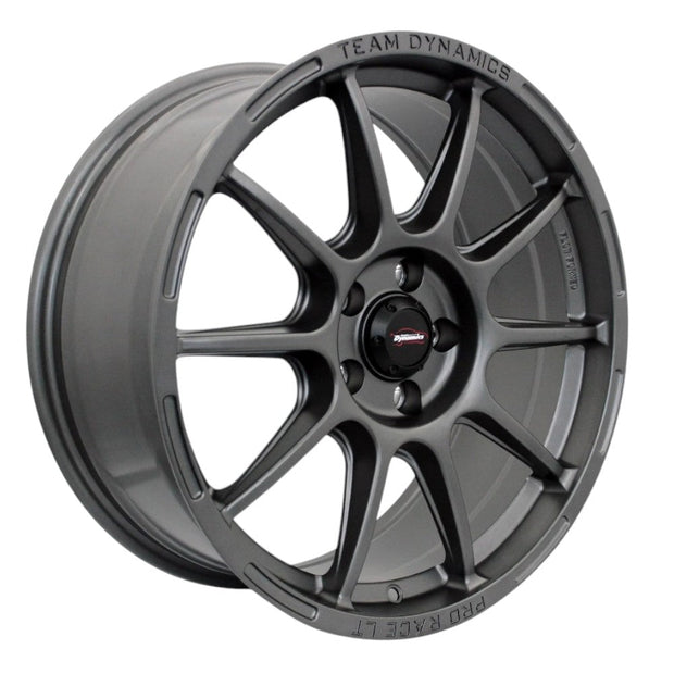 Team Dynamics Pro Race LT Alloy Wheel 17x8 ET35 5x114 Matt Gunmetal 64.1mm CB
