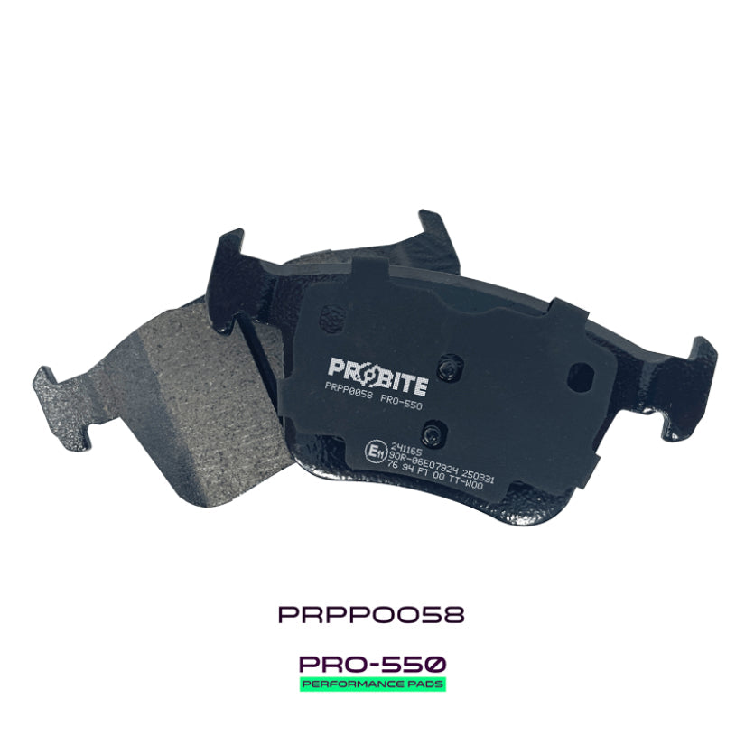 Probite PRO-550 Performance Rear Brake Pads Volkswagen Golf GTI MK7 123mm x 61mm