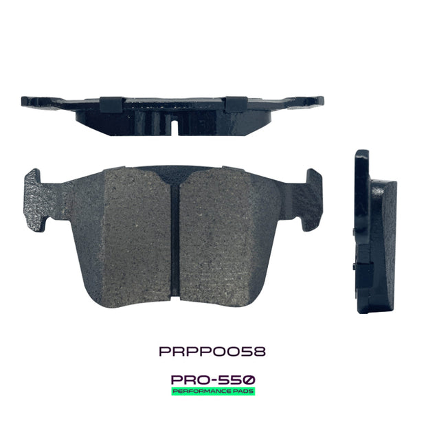 Probite PRO-550 Performance Rear Brake Pads Volkswagen Golf GTI MK7 123mm x 61mm