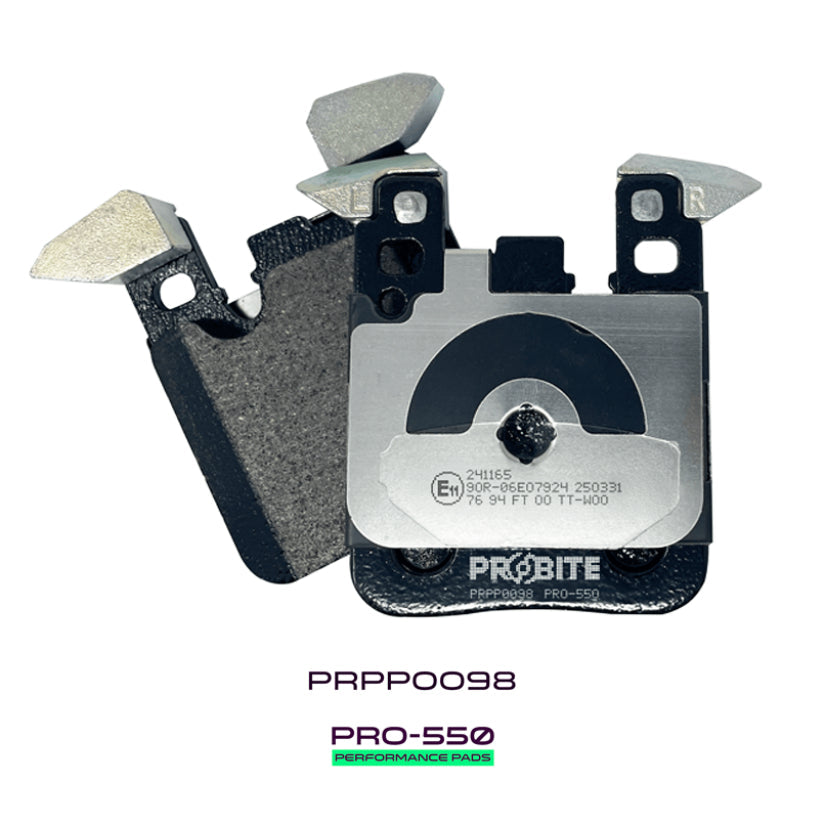Probite PRO-550 Performance Rear Brake Pads BMW M135 M140 F20 F21 12-19 72mm x 88mm