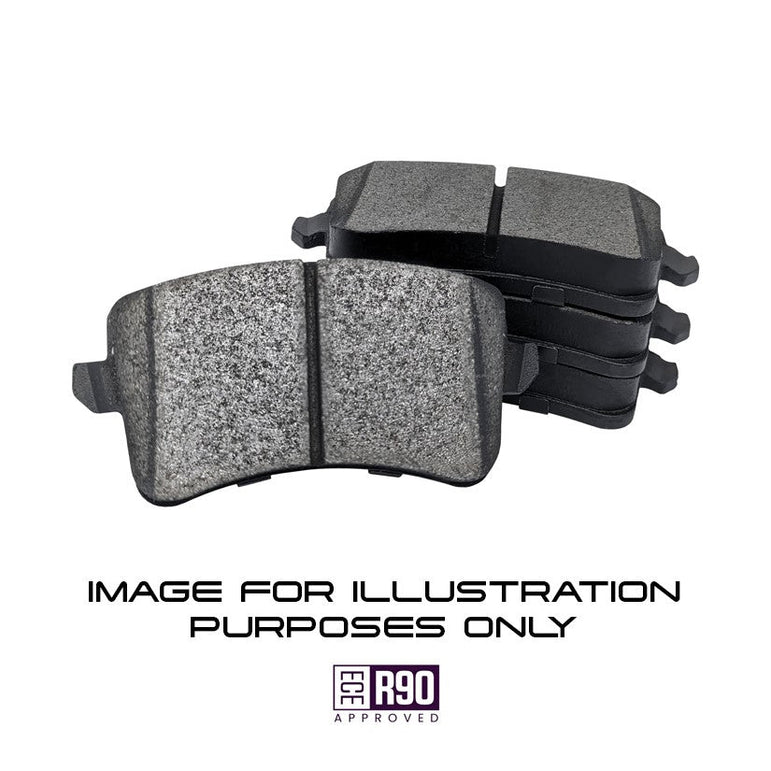 Probite Predator OE Replacement Street Rear Brake Pads Honda Civic FL 123mm x 53mm