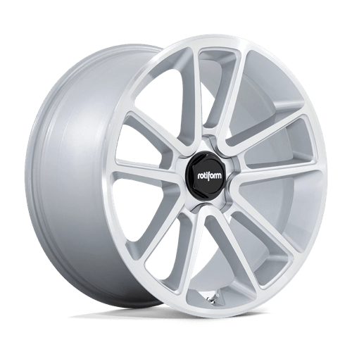 Rotiform R192 BTL Alloy Wheel 21x10.5 ET38 5x112 Gloss Silver With Machined Face 66.56mm CB