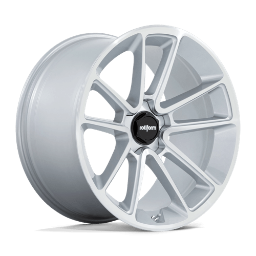 Rotiform R192 BTL Alloy Wheel 21x10.5 ET15 5x120 Gloss Silver With Machined Face 74.1mm CB