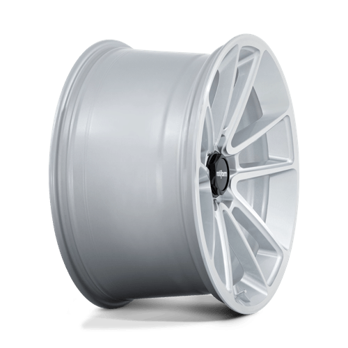 Rotiform R192 BTL Alloy Wheel 22x10 ET35 5x112 Gloss Silver With Machined Face 66.56mm CB