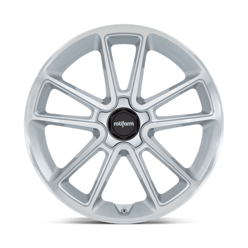 Rotiform R192 BTL Alloy Wheel 18x8.5 ET45 5x112 Gloss Silver With Machined Face 66.56mm CB