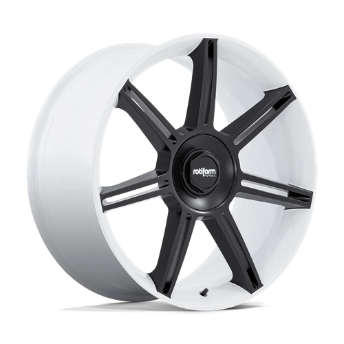 Rotiform FRA Alloy Wheel 22x10 ET56 5x130 Gloss White With Matt Black Spokes 71.5mm CB