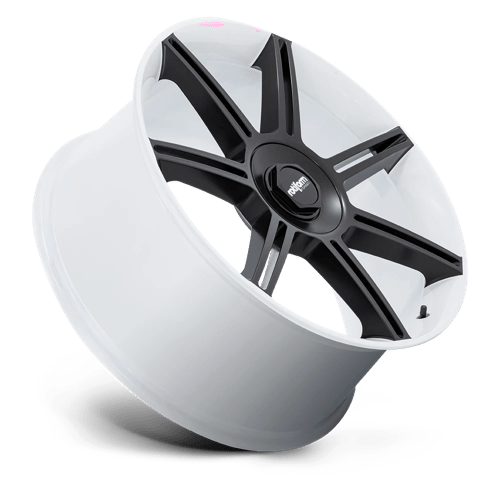 Rotiform FRA Alloy Wheel 22x12 ET60 5x130 Gloss White With Matt Black Spokes 71.5mm CB