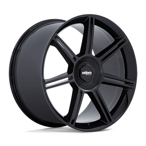 Rotiform FRA Alloy Wheel 22x10 ET56 5x130 Gloss Black With Matt Black Spokes 71.5mm CB