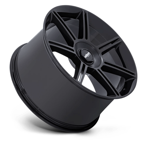 Rotiform FRA Alloy Wheel 22x10 ET56 5x130 Gloss Black With Matt Black Spokes 71.5mm CB