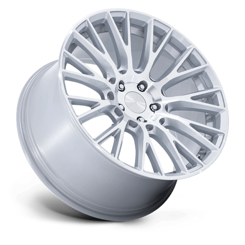 Rotiform RC201 LSE Alloy Wheel 19x8.5 ET45 5x112 Gloss Silver With Machined Face 66.56mm CB