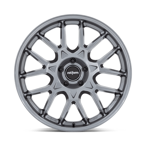 Rotiform R196 ZWS Alloy Wheel 22x10 ET30 5x112 Gloss Anthracite 66.56mm CB