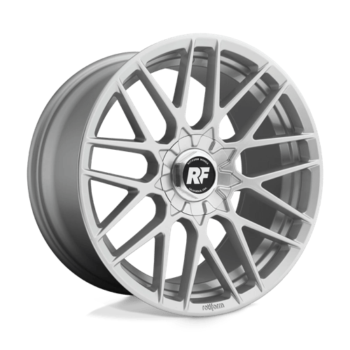 Rotiform R140 RSE Alloy Wheel 19x8.5 ET35 5x120 Gloss Silver 72mm CB