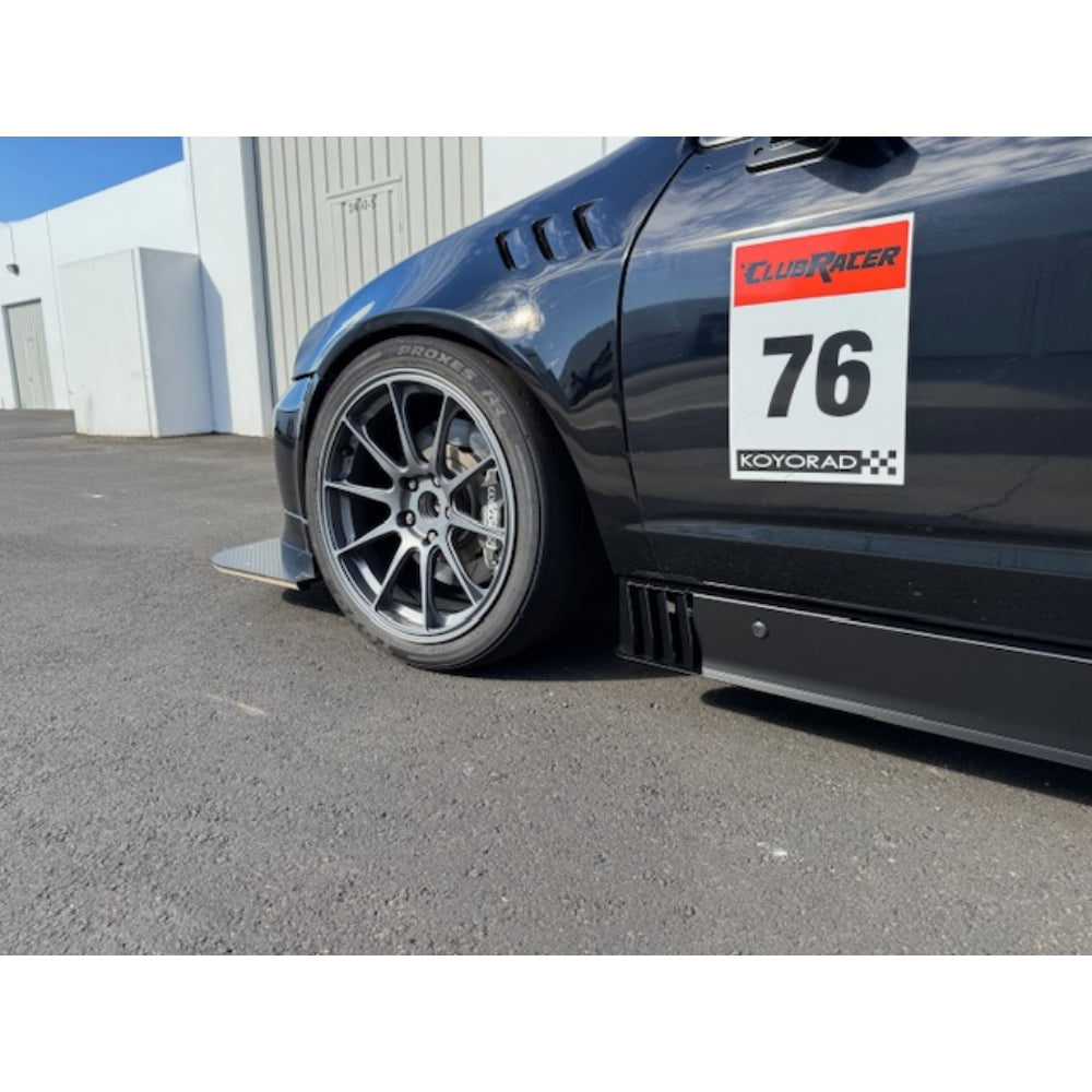 PCI Racing Vented Side Skirts Honda Civic EK 96-01