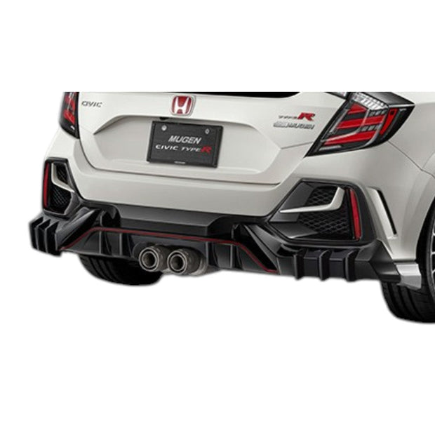 Mugen Rear Diffuser Honda Civic Type-R FK8 17-22 Pre Facelift