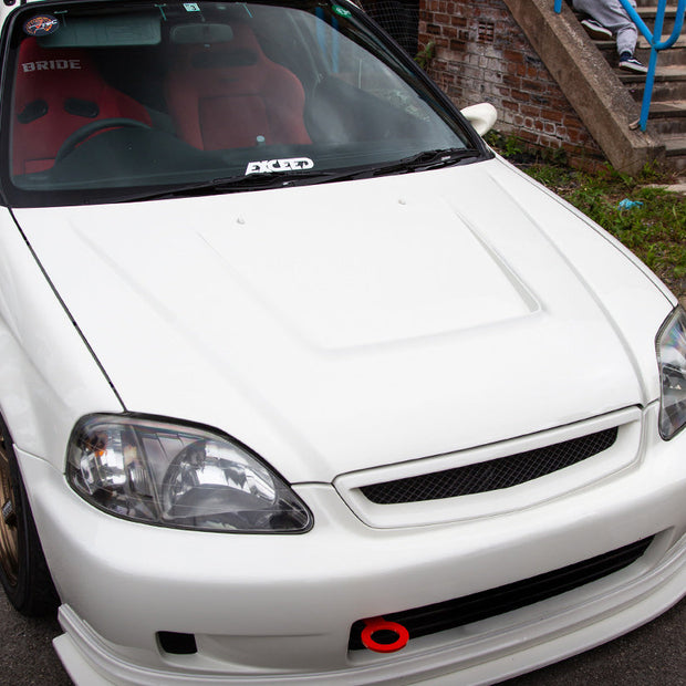 Shift Sports FRP Vented Bonnet Honda Civic Type R EK Facelift 98-00