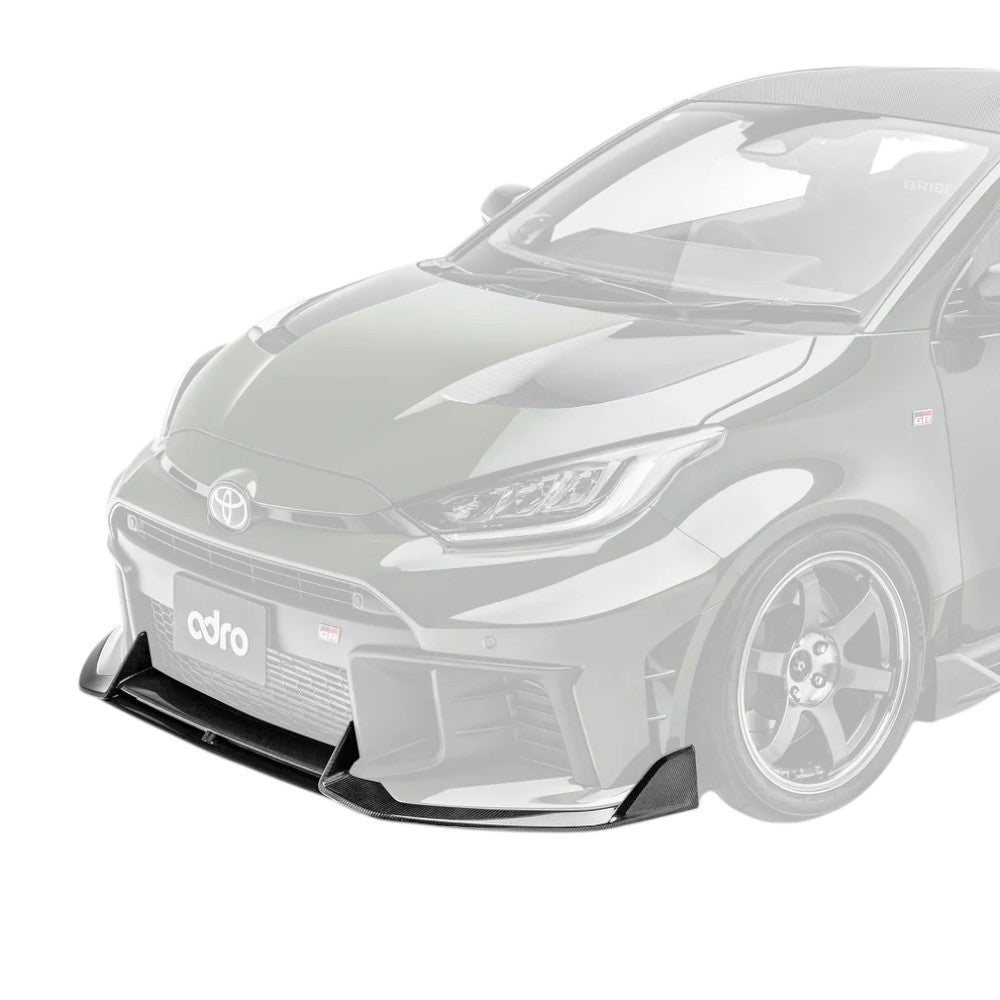 Adro Carbon Fibre Front Lip Splitter Toyota GR Yaris Gen 2