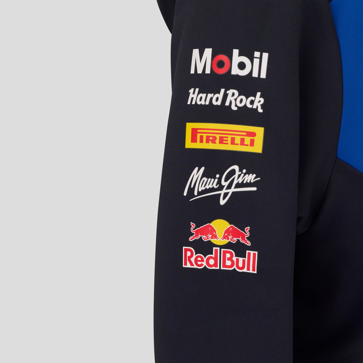Red Bull Racing F1 Team 2026 Overhead Hoodie Kids - Night Sky / Surf The Web