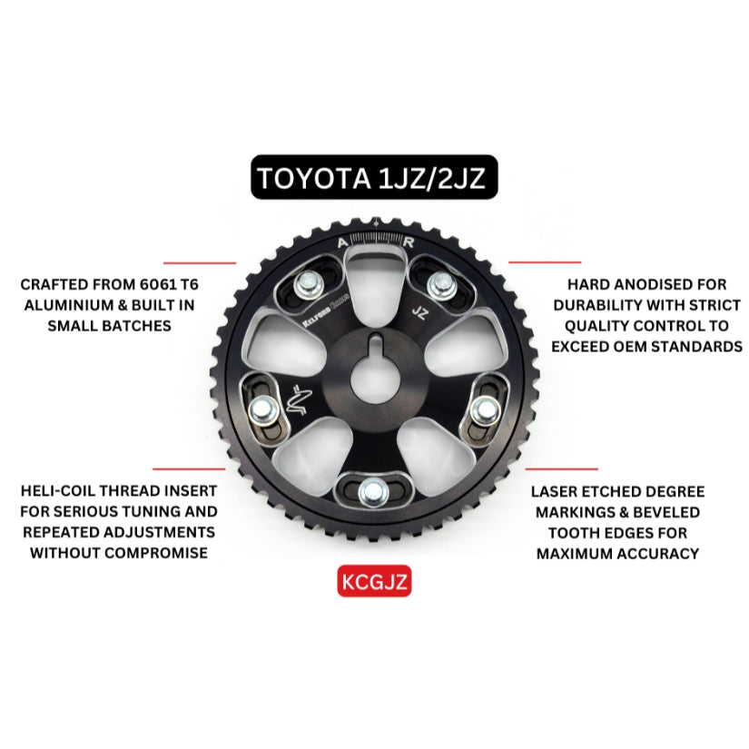 Kelford Cams Single Vernier Pulley Toyota 1JZ 2JZ
