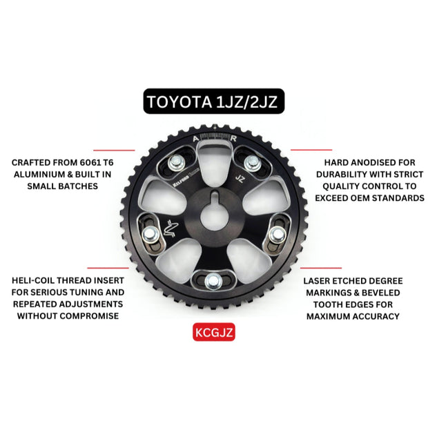 Kelford Cams Single Vernier Pulley Toyota 1JZ 2JZ