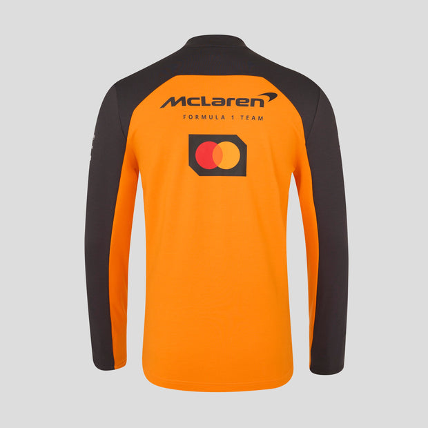 McLaren Racing F1 Official Team 2025 Quarter Zip Top Unisex - Papaya