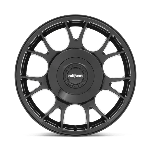 Rotiform R187 TUF-R Alloy Wheel 18x8.5 ET45 5x108/5x120 Glossy Black 72.56mm CB