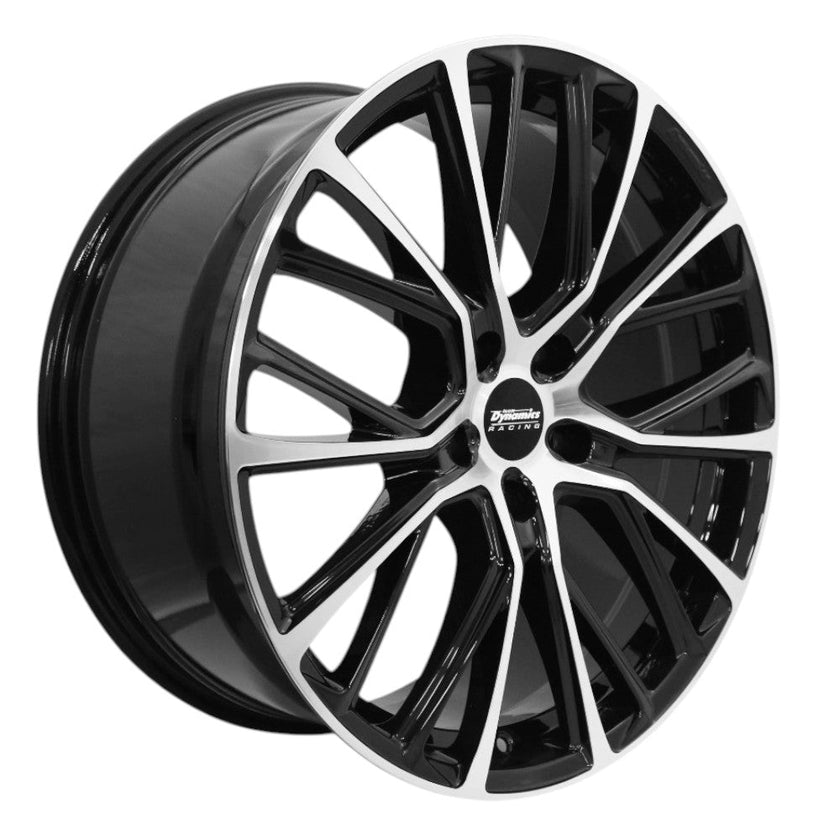 Team Dynamics Volt Alloy Wheel 20x9 ET40 5x120 Gloss Black/MF 72.6mm CB