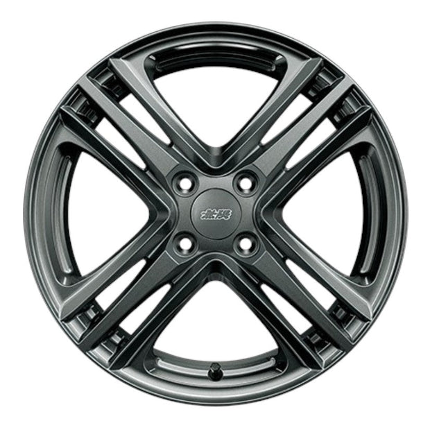 Mugen MD4 15x5.0J ET45 4x100 Honda N-Box Custom JF3-4 17-23 Dark Gun Metallic