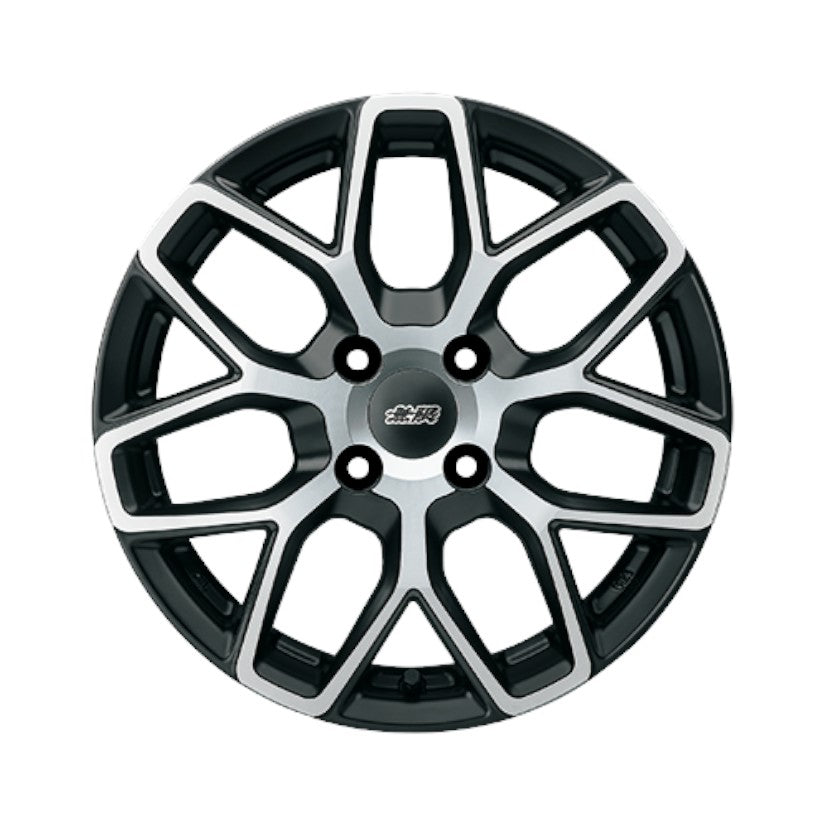 Mugen MDY Alloy Wheel 15x5J ET45 4x100 Black Diamond Cut