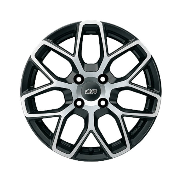 Mugen MDY Alloy Wheel 15x5J ET45 4x100 Black Diamond Cut