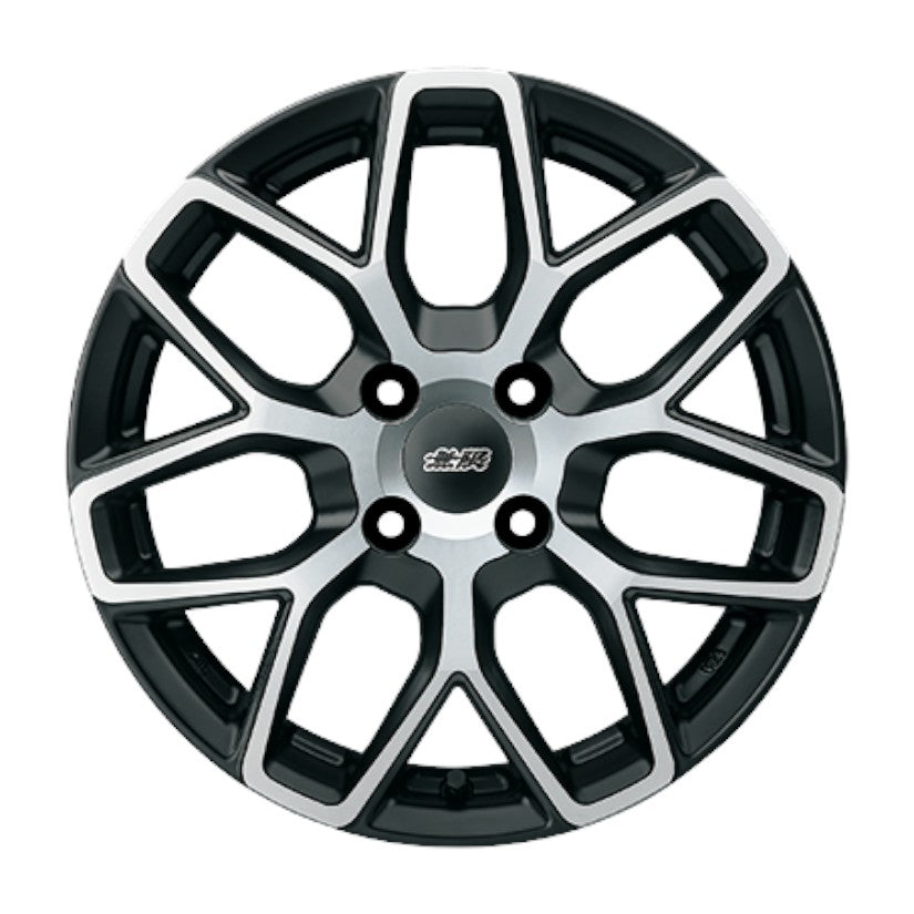 Mugen Styling and MDY Alloy Wheels Set Honda N-Box Custom JF3-4 22-23 Black