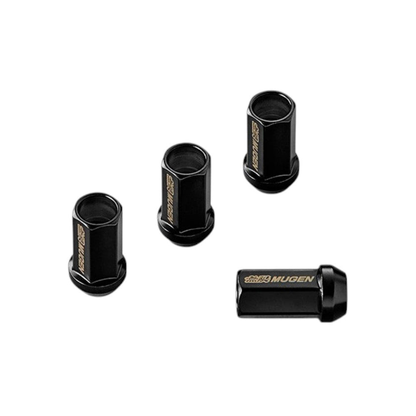 Mugen SCM435 Racing Wheel Nut M14x1.5 Pack of 4 Black