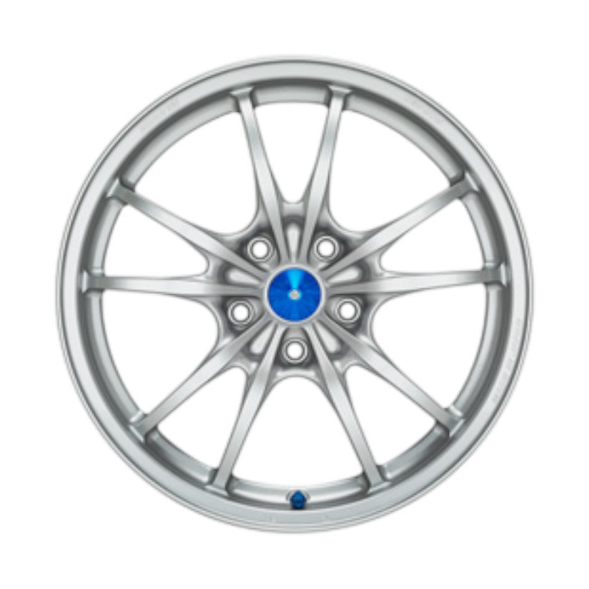 Mugen MF10 Forged Alloy Wheel 17x8 ET45 5x114 Silver Metallic