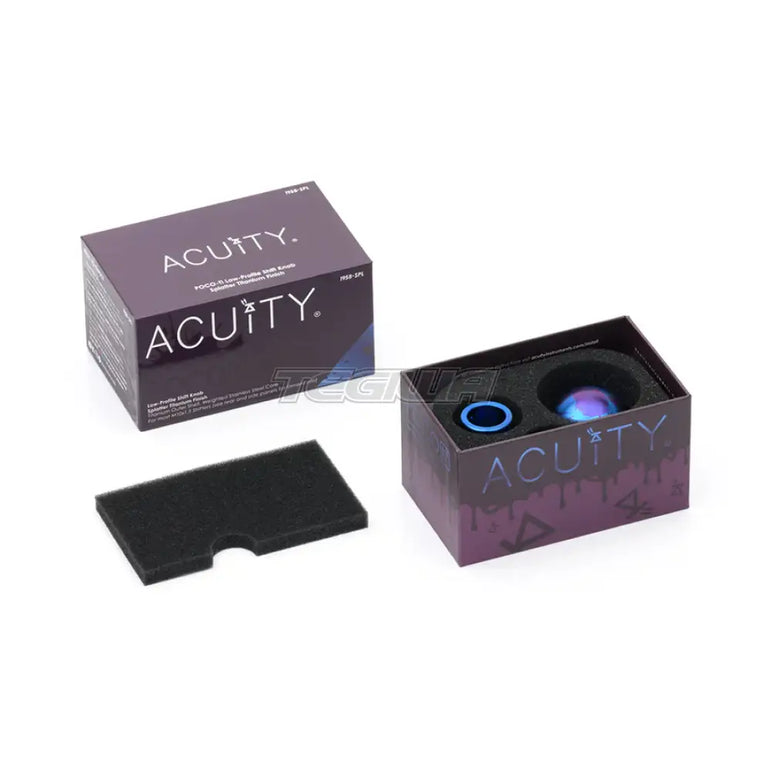 Acuity POCO-Ti Splatter Titanium Low Profile Shift Knob M10 x 1.5