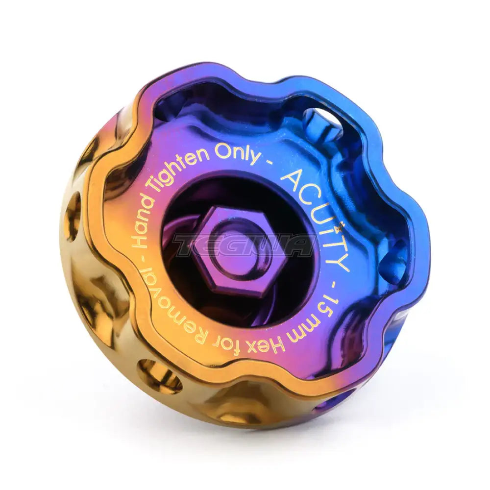 Acuity Podium-Ti Oil Cap Burnt Titanium Finish Honda