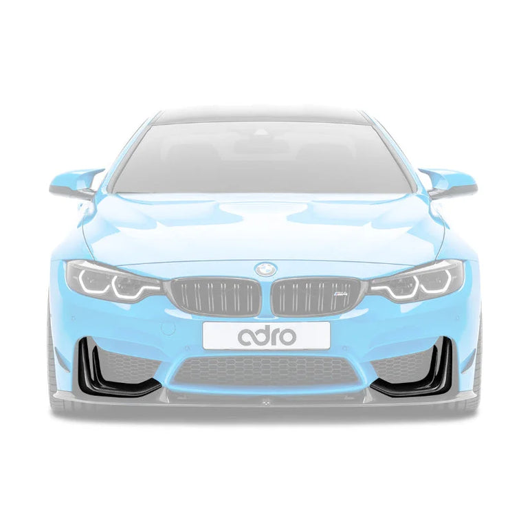 ADRO Carbon Fibre Front Bumper Air Duct Cover BMW F80 F82 M3 M4 14-20