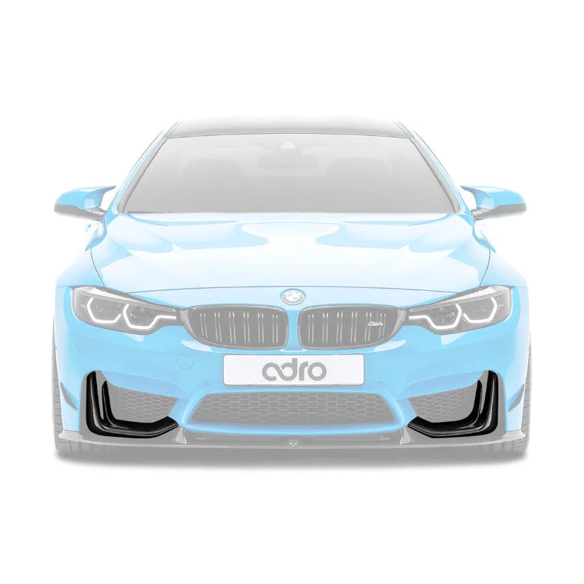 ADRO Carbon Fibre Front Bumper Air Duct Cover BMW F80 F82 M3 M4 14-20