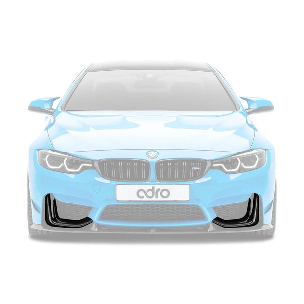 ADRO Carbon Fibre Front Bumper Air Duct Cover BMW F80 F82 M3 M4 14-20