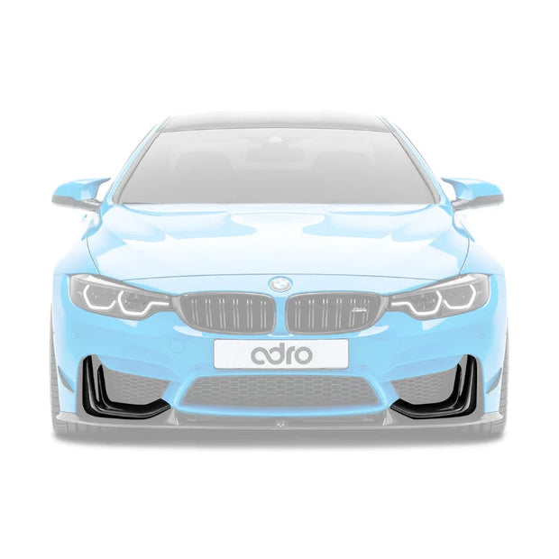 ADRO Carbon Fibre Front Bumper Air Duct Cover BMW F80 F82 M3 M4 14-20