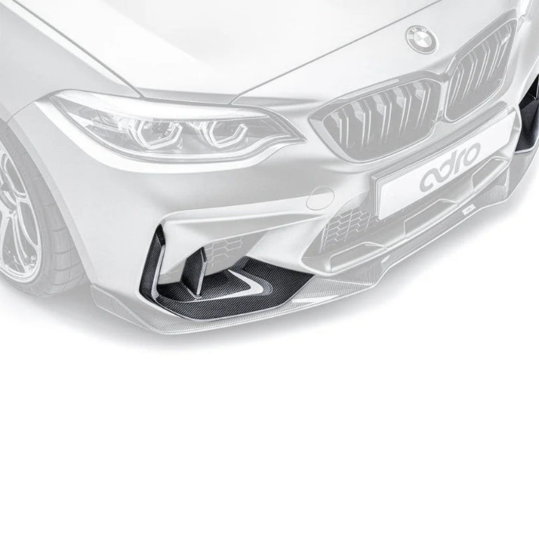 ADRO Carbon Fibre Front Lip & Air Duct BMW F87 M2