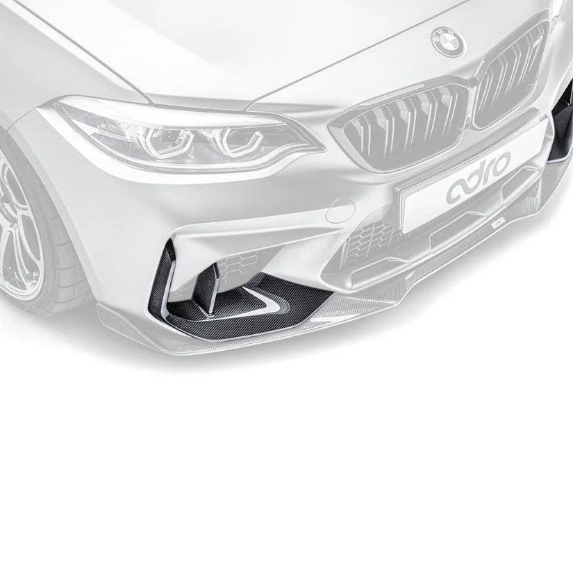 ADRO Carbon Fibre Front Lip & Air Duct BMW F87 M2
