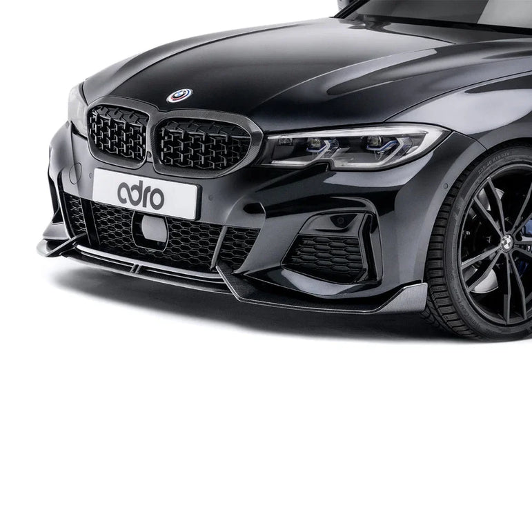 ADRO Carbon Fibre Front Lip BMW 3-Series G20 M340i Pre-LCI 18+