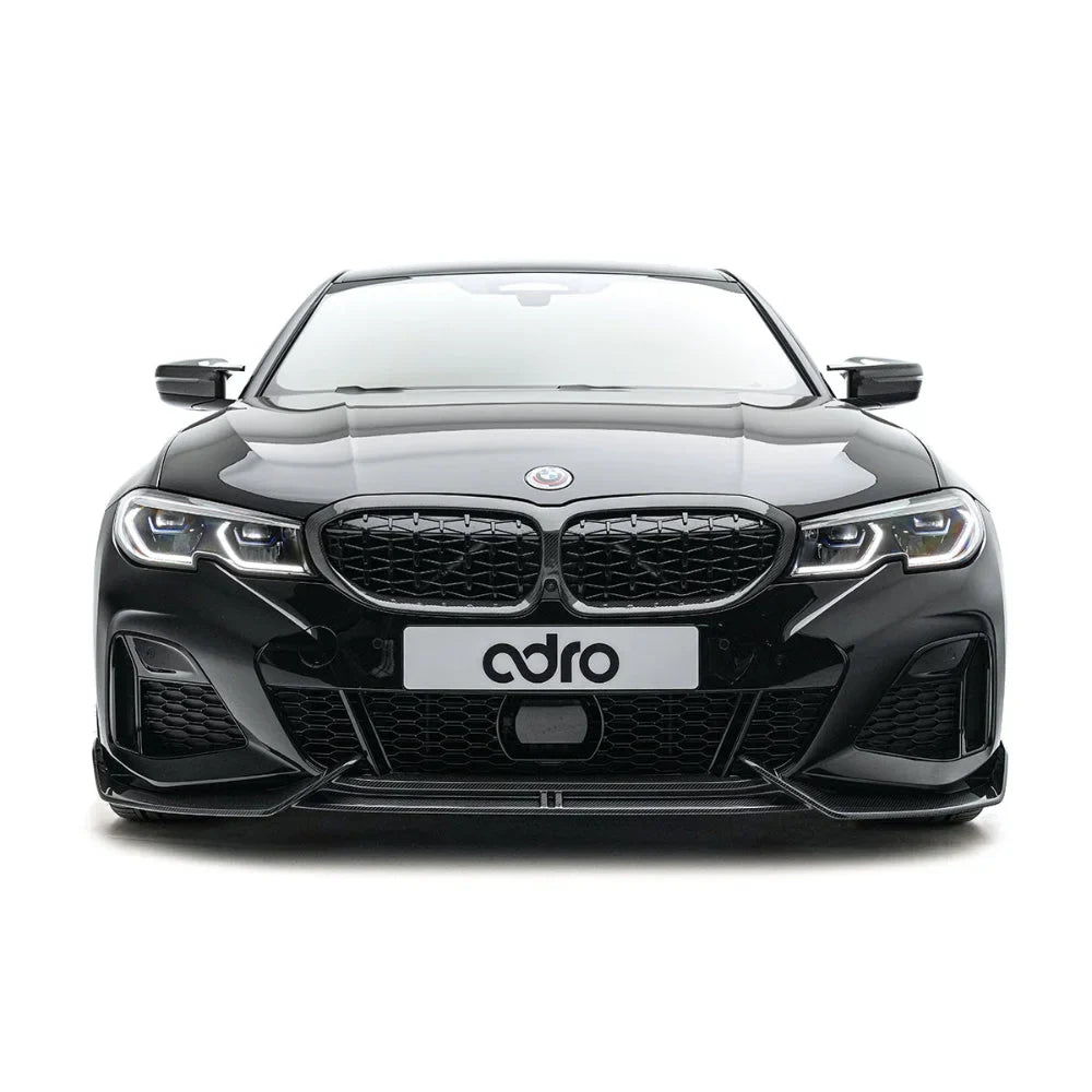 ADRO Carbon Fibre Front Lip BMW 3-Series G20 M340i Pre-LCI 18+