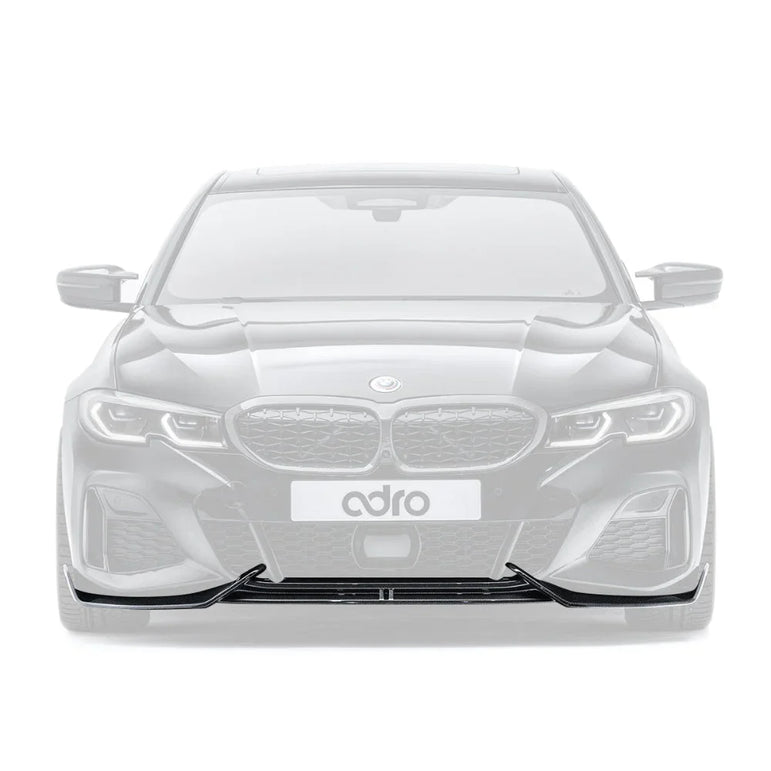 ADRO Carbon Fibre Front Lip BMW 3-Series G20 M340i Pre-LCI 18+