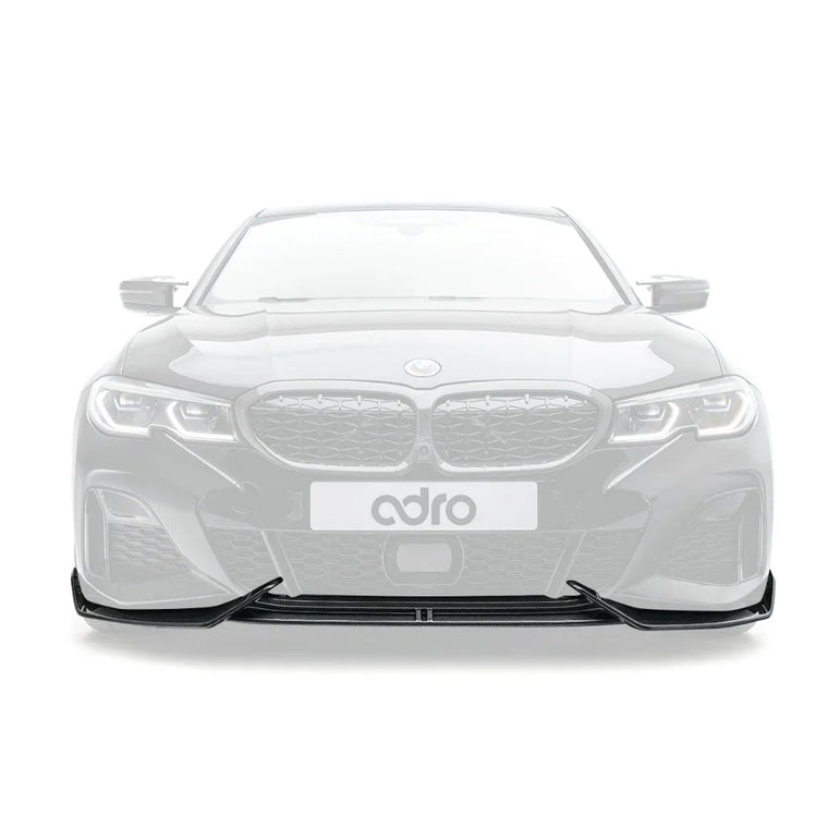 ADRO Carbon Fibre Front Lip BMW 3-Series G20 M340i Pre-LCI 18+