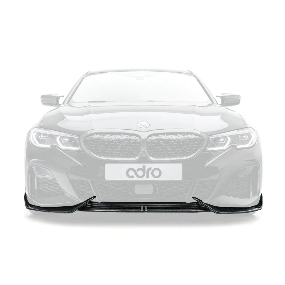ADRO Carbon Fibre Front Lip BMW 3-Series G20 M340i Pre-LCI 18+