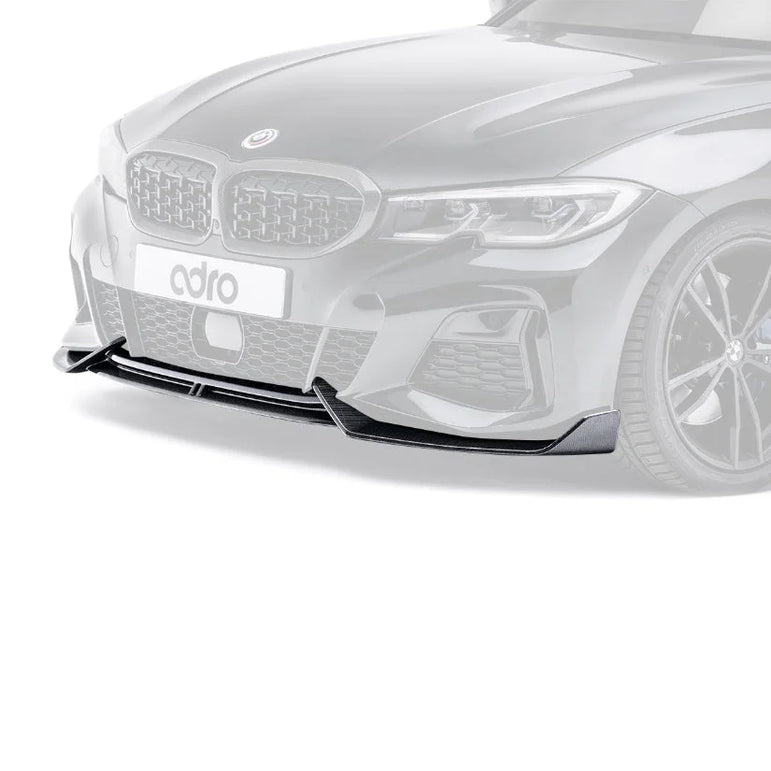 ADRO Carbon Fibre Front Lip BMW 3-Series G20 M340i Pre-LCI 18+