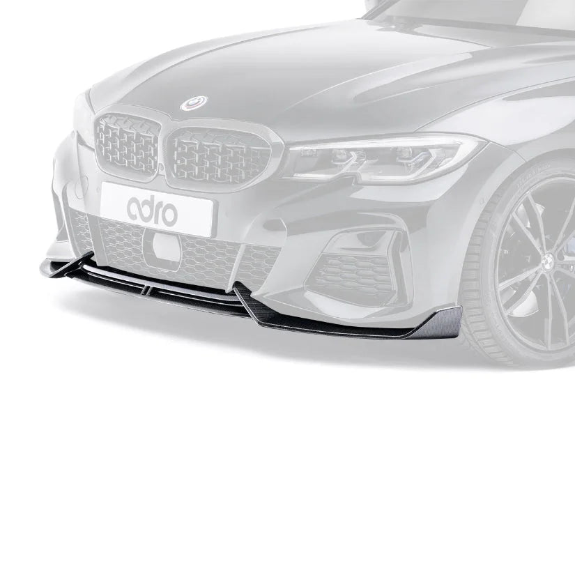 ADRO Carbon Fibre Front Lip BMW 3-Series G20 M340i Pre-LCI 18+